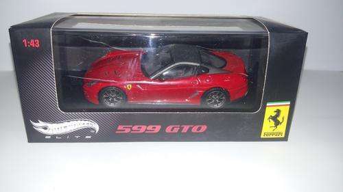 Ferrari 599 GTO 1:43 Hot Wheels Elite Model: T6267 (damaged)